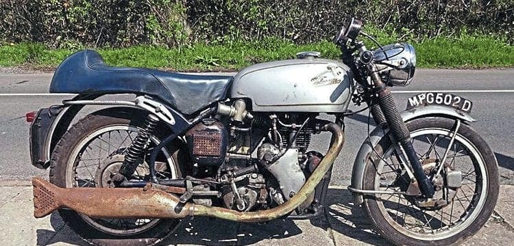 The highly original Thruxton was discovered in Norfolk. It sold for £20,000.