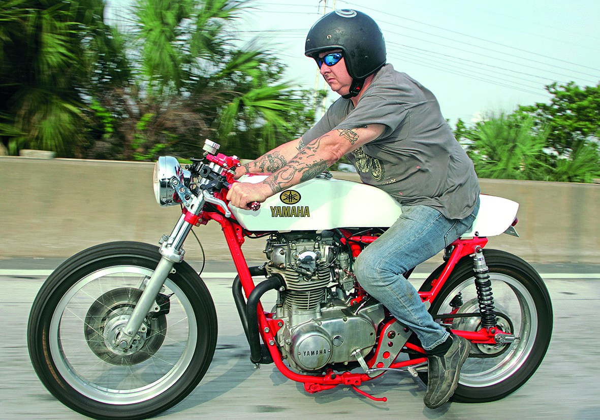 Yamaha XS650 in Back Street Heroes