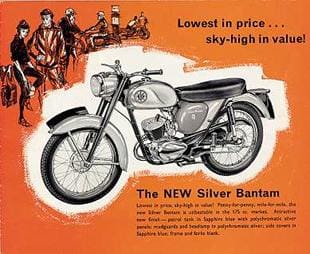 BSA 175cc Bantam advertisement