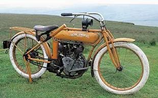 1914 Flying Merkel, American-made classic motorcycle