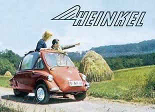 Heinkel 'bubble car' promotional brochure