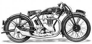British made Henly classic motorcycle from the 1920s