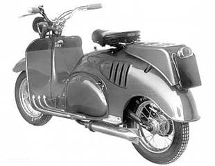 Iso Diva classic scooter was introduced in 1957