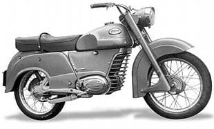 1955 Koehler-Escoffier motorcycle was a thinly disguised Monet-Goyon at this stage
