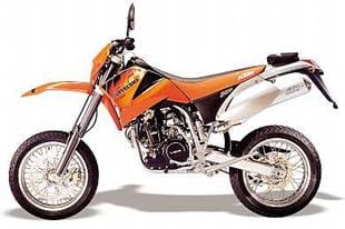 KTM continue to make motorcycles with an off road bias.
