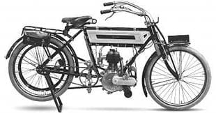 1910 Lincoln Elk classic motorcycle used a sidevalve engine