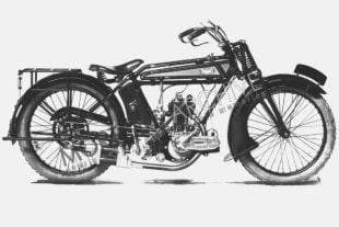 BNlackburne-engined Matador classic motorcycle