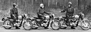 1965 road test with a trio of Matchless G15CSRs