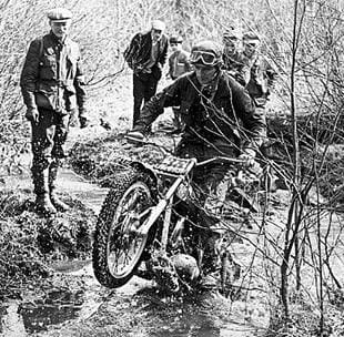 Don Smith in action on his Montesa in 1969 Traders Cup trial
