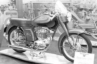 1957 125cc ohv Motobecane Speciale classic motorcycle