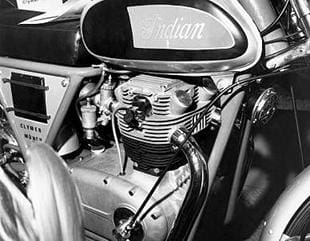 Early Munch motorcycle projects included Horex-engined machine, some of which were badged as Indians in a collaboration with American Floyd Clymer