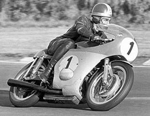 Giacomo Agostini became synonymous with MV Agusta. Here he's in action during 1970