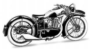 New Hudson changed direction with its motorcycles in the Thirties, with lower engine enclosures