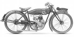 1922 New Imperial three-speed Sports was based upon a machine used by Doug Prentice