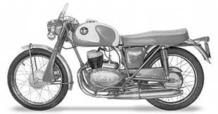 In the early Sixties, Norman Motorcycles sporty range topper was the B4 Sports, with Itlian inspired styling