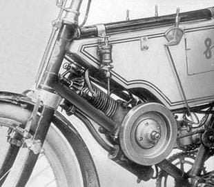 Original 1903 Clement-engined Norton motorcycle