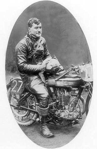 Graham Walker enjoyed success on Norton's fledgling ohv racer, the Model 18, in the early Twenties