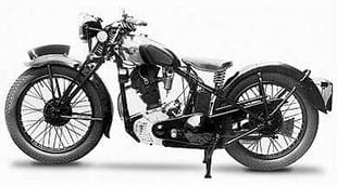 In the Thirties London dealer Pride and Clarke offered the Red Panther in 250cc and 350cc form