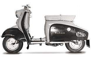 Prior scooter was a joint venture between British and Germany industry