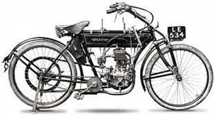 1912 2hp Puch offering with simple side-valve engine unit