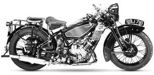 Reynolds-Special Scott classic motorcycle