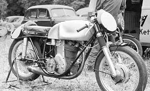 1952 350 Schnell-developed dohc Horex racing motorcycle