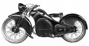 Italian-made 1934 250cc Sertrum motorcycle