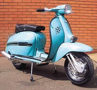 Indian-made SIL is a Lambretta scooter clone