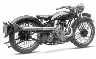 Stevens first motorcycle model was a 249cc ohv