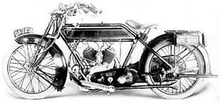 Sunbeam V-twin pre WW1 classic motorcycle