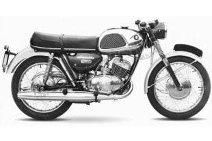 Suzuki T20 Super Six 250cc classic motorcycle