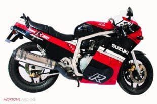 Suzuki GSX750R was a thinly disguised racer for the road