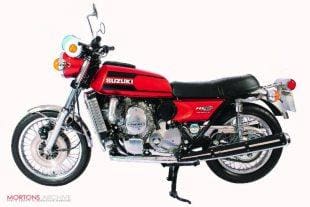 Rotary-engined RE5 Suzuki classic motorcycle
