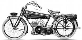 1921 Terror classic motorcycle