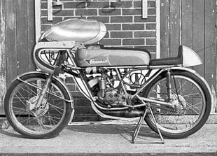 50cc Tohatsu production racing motorcyle from Sixties