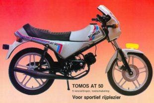 Yugoslavian firm Tomos AT 50 moped