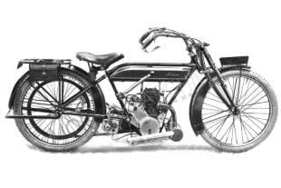 British Torpedo classic motorcycle with Precision engine