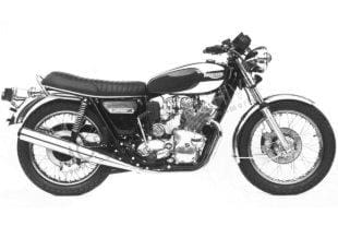 Triumph T160V Trident classic motorcycle, three cylinder 750cc