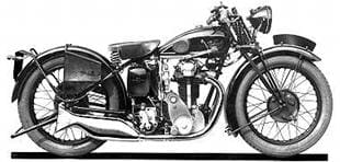 1931 Velocette Twin Port KTP classic motorcycle