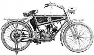 Well engineered Wandered classic motorcycle