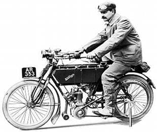 Werner parallel twin classic motorcycle