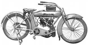 Pre-WW1 v-twin Yale classic motorcycle