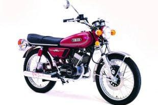 Yamaha RD125 classic motorcycle