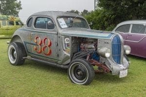 A soggy 1938 Plymouth