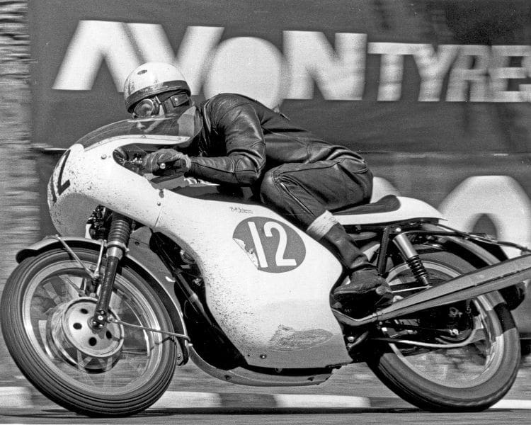 In 1969, Malcolm Uphill rode a Thruxton-spec T120 to victory in the Production TT at the Isle of Man, recording an average speed of 99.99mph into the bargain 