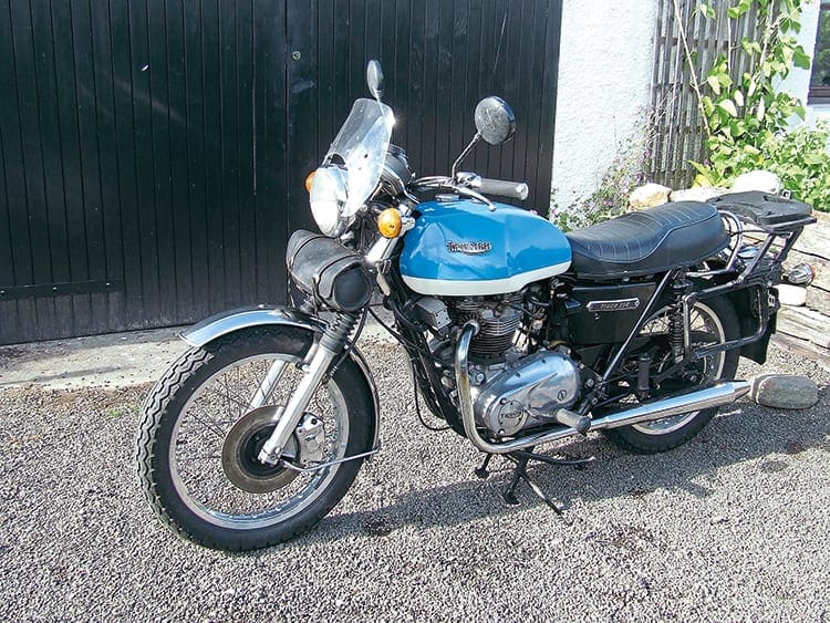 1973 Triumph Tiger 750 Classic Bike Guide Magazine