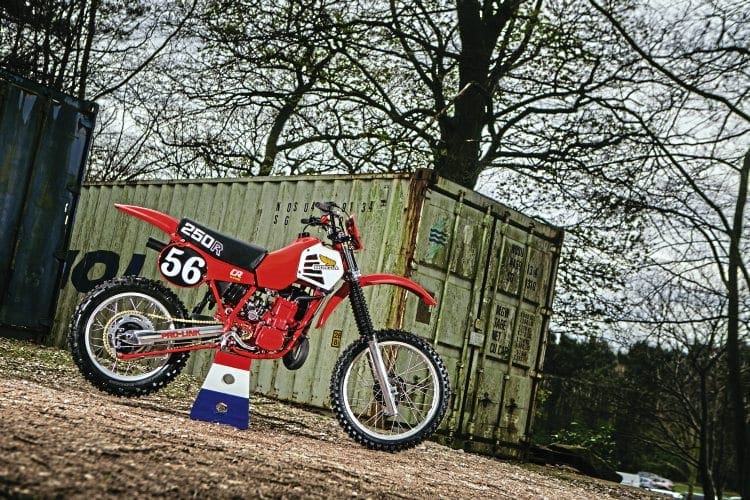 Amid the faded storage units at Stafford, Steve Parkins’ Honda brings a touch of the exotic.
