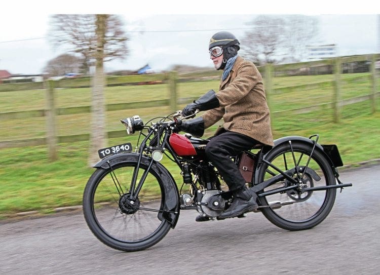 The Coventry-Eagle is happy to zip along at 40mph.