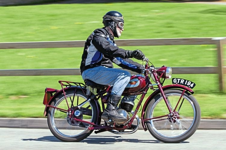 It’s all about momentum. Riding small motorcycles is about not losing speed, rather than gaining it.