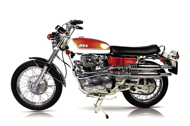 1971 BSA A65 Firebird Scrambler